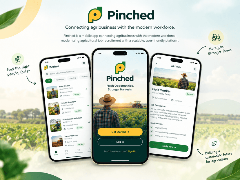 Pinched mobile application developed by Expertizo